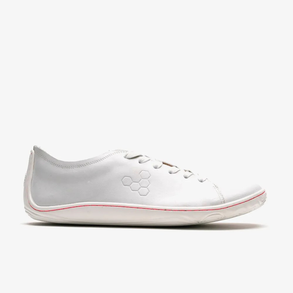 Vivobarefoot Addis Hvite Joggesko Dame [9-EWAQ]